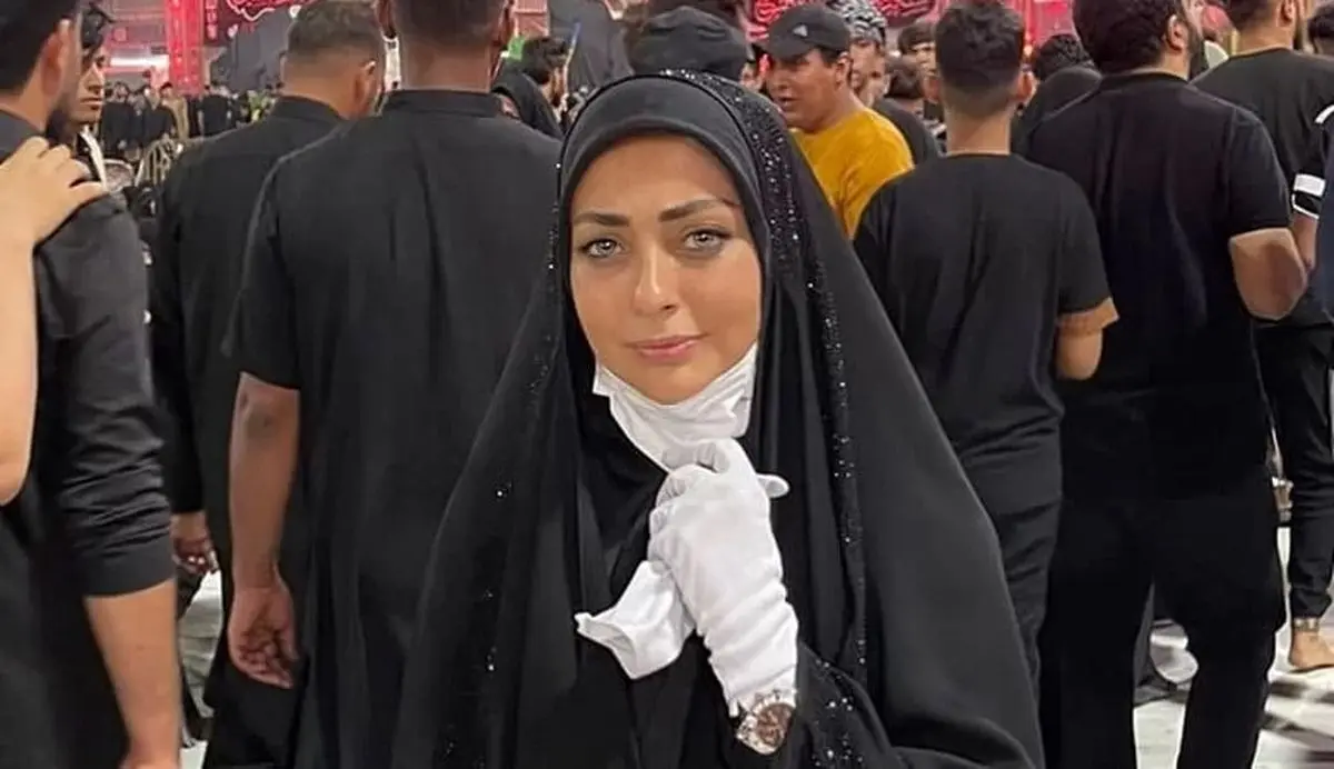 ذوق کودکانه نفیسه روشن از برف بازی در ولنجک!