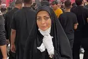 ذوق کودکانه نفیسه روشن از برف بازی در ولنجک!