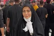 ذوق کودکانه نفیسه روشن از برف بازی در ولنجک!