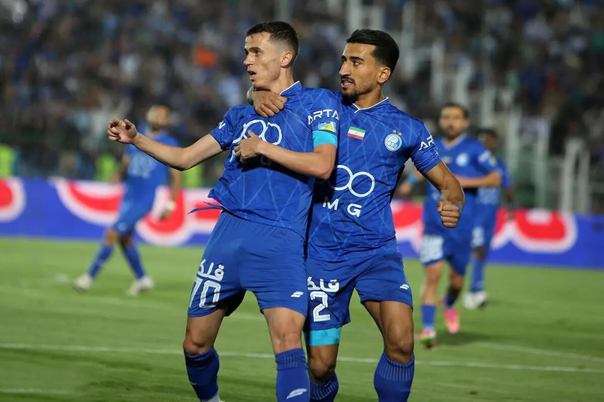 خوشحالی جنجالی منجی استقلال؛ گریه کن!