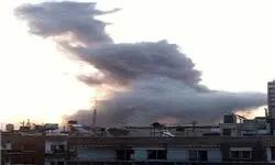 انفجار شدید در درعا