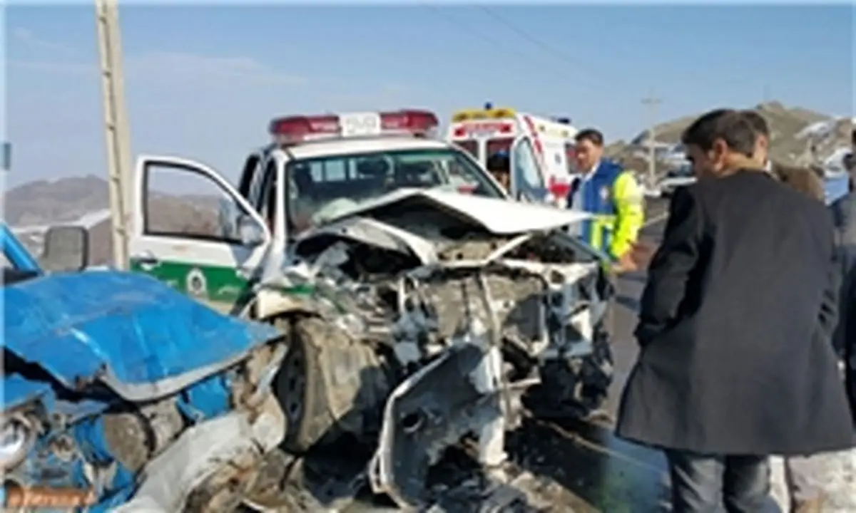 تصادف پژو پارس با نیسان فاجعه آفرید