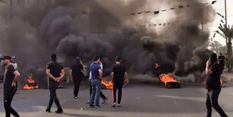  شبه نظامیان سرایاالسلام در میدان التحریر بغداد+فیلم