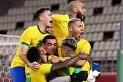 طلای تیم ملی فوتبال برزیل با غلبه بر اسپانیا در المپیک توکیو