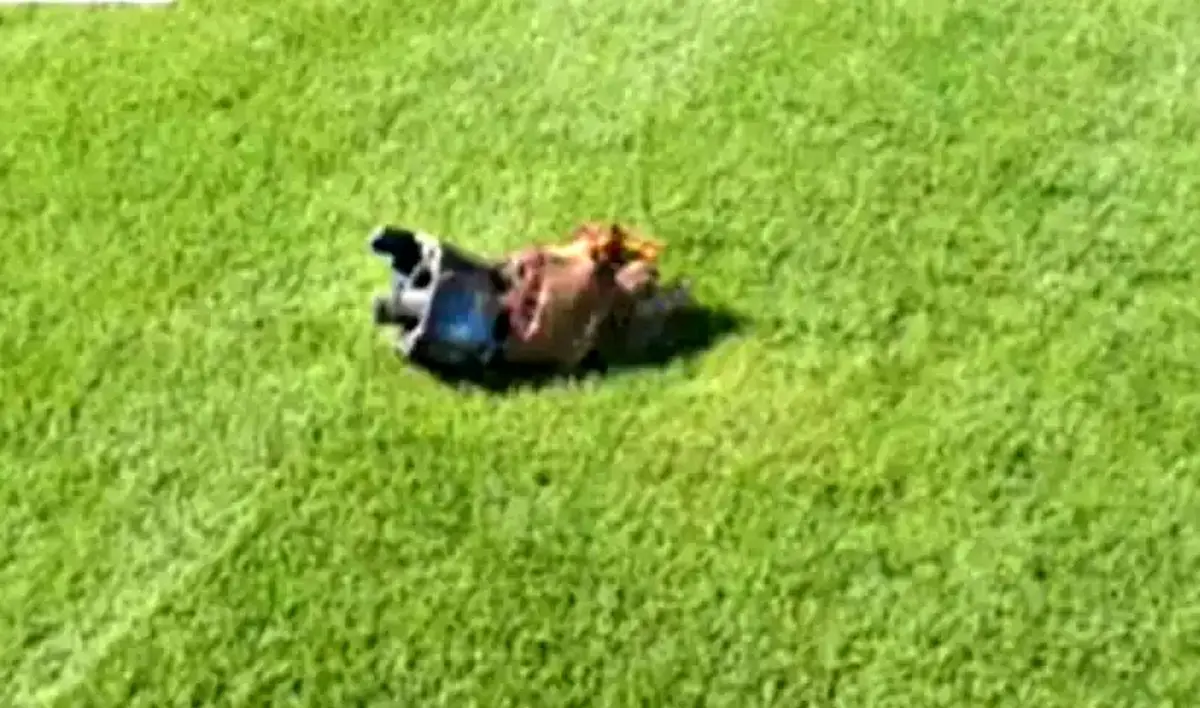 ترکش موشک در چمن کمپ تیم‌ملی ایران