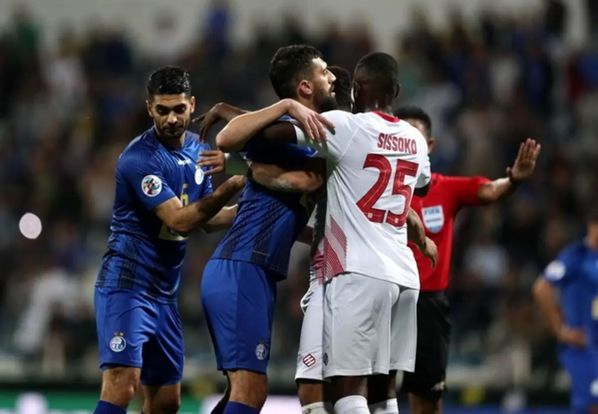 الشرطه عراق 1 - استقلال ایران1/ فرار الشرطه از باخت در برابر نماینده ایران
