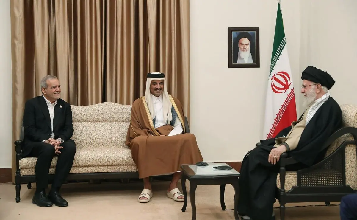 علت اصلی سفر پادشاه قطر به ایران لو رفت

