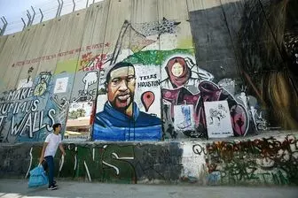 پیامی از سوی مردم فلسطین در حمایت از«جورج فلوید» 