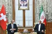 رئیس مجلس شورای ملی سوئیس با قالیباف دیدار کرد
