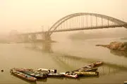 گرد و غبار ۴۰ برابر حد مجاز در خوزستان