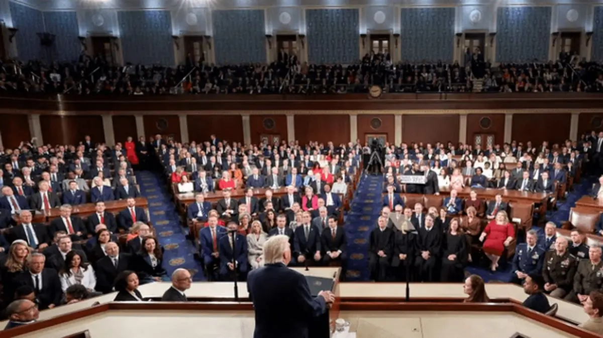 حواشی سخنرانی ترامپ در کنگره