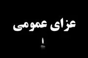 عزای عمومی تعطیلی نیست