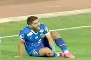 ستاره استقلال رباط صلیبی پاره کرد