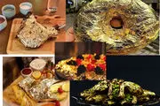 استیک و بستنی با روکش طلای یک میلیون و ۲۰۰ هزار تومانی!