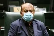 رستم قاسمی به سوالات نمایندگان پاسخ می‌دهد