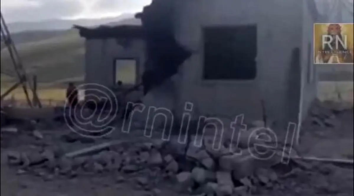 فیلم  جدید از انهدام مقر پژاک در مرز ایران و عراق
