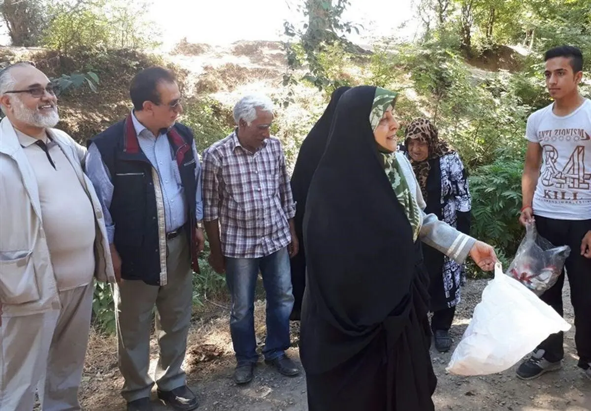 جمع‌آوری نمادین زباله در معیت متخلفان پرونده هیرکان