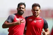 مهمان ویژه تمرین امروز پرسپولیس+ تصاویر