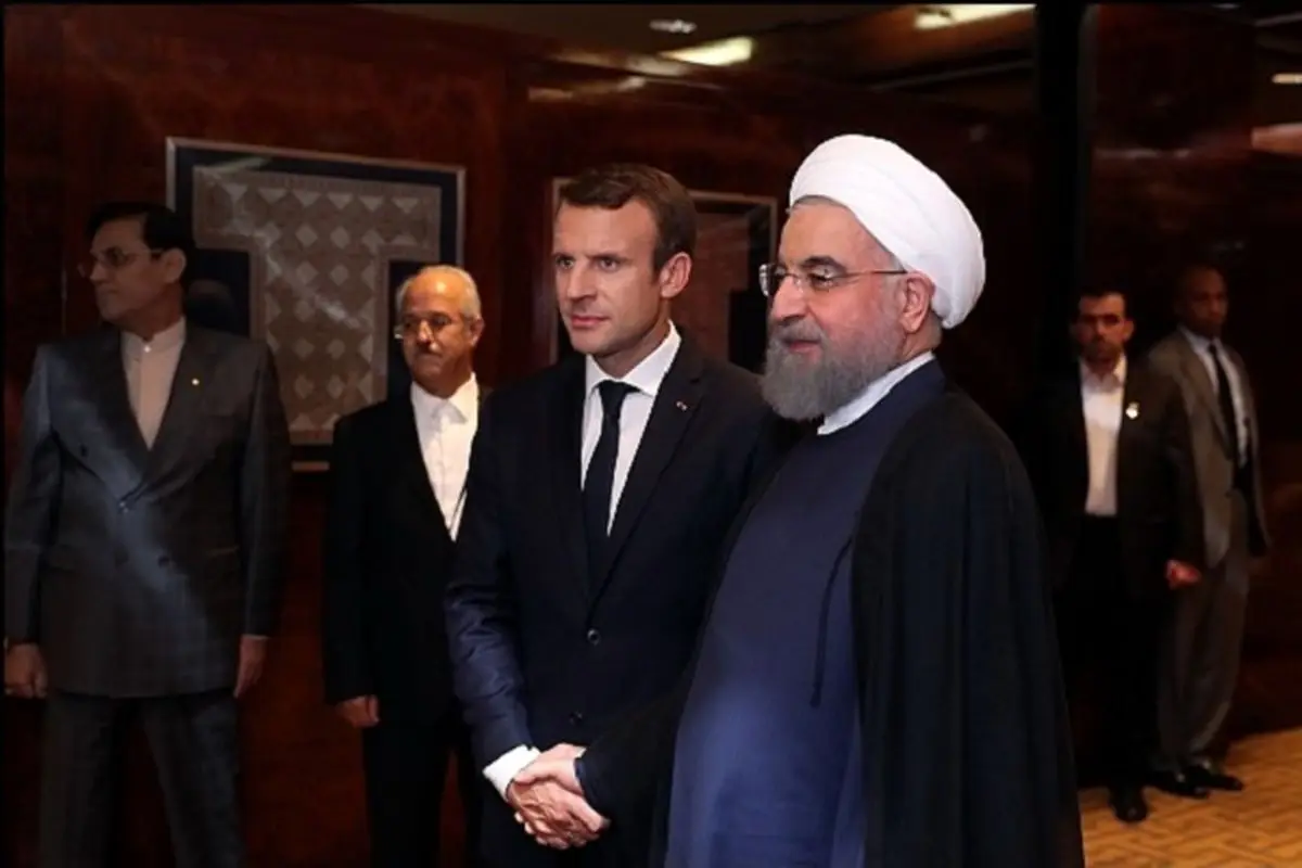 بیانیه فرانسه درباره گفتگوی تلفنی مکرون و روحانی