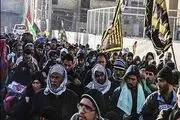 پیاده روی زائران حسینی از نجف به کربلا / گزارش تصویری