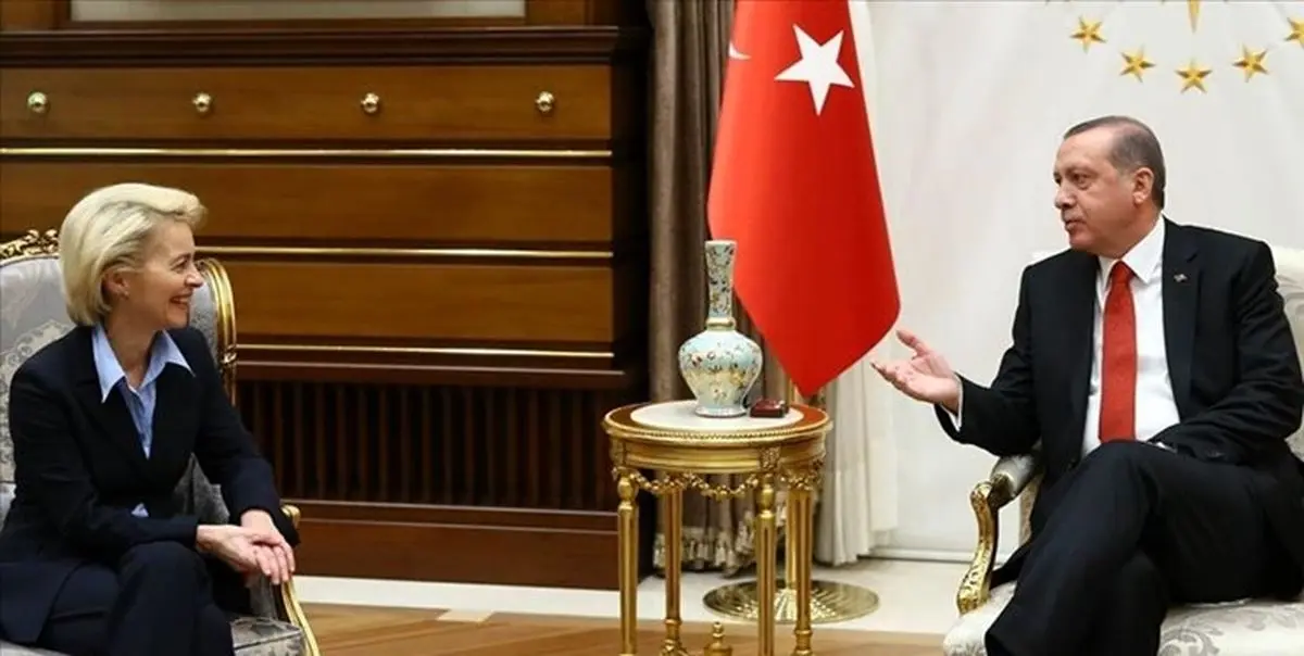 رایزنی اردوغان با رئیس کمیسیون اتحادیه اروپا