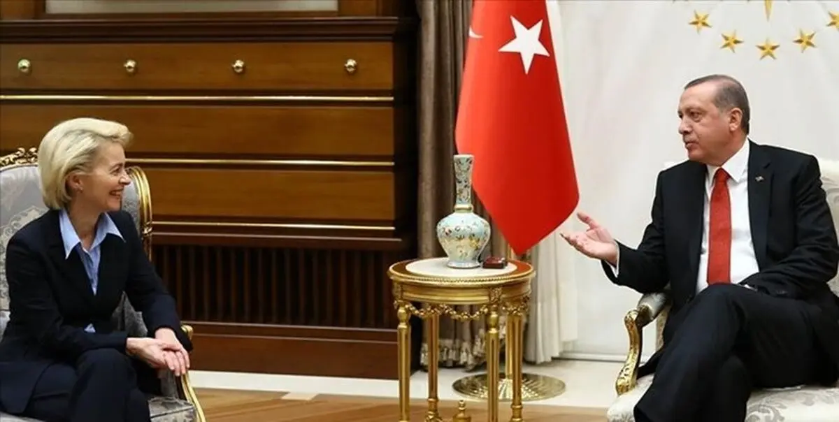 رایزنی اردوغان با رئیس کمیسیون اتحادیه اروپا