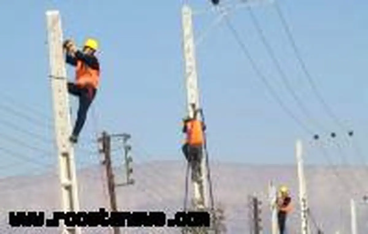برق رسانی به روستای غرابی هندیجان