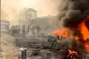 انفجار خودروی بمب‌گذاری شده در سوریه

