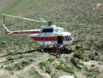 نجات کوهنورد حادثه دیده در کوهستان دالاخانی سنقروکلیایی +تصاویر