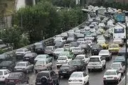 ترافیک پرحجم در محورهای کرج - چالوس و هراز 