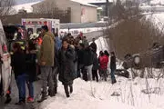 
ورود خودرو به جمعیت انبوه کودکان در اسلواکی
