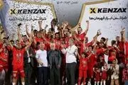 مراسم اهدای جام قهرمانی به پرسپولیس +فیلم