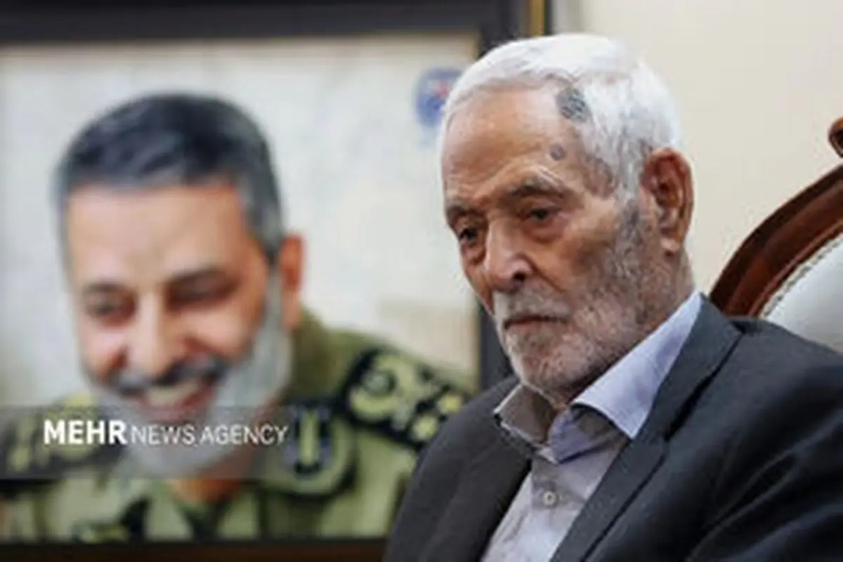 پدر شهید سپهبد موسوی به فرزند شهیدش پیوست