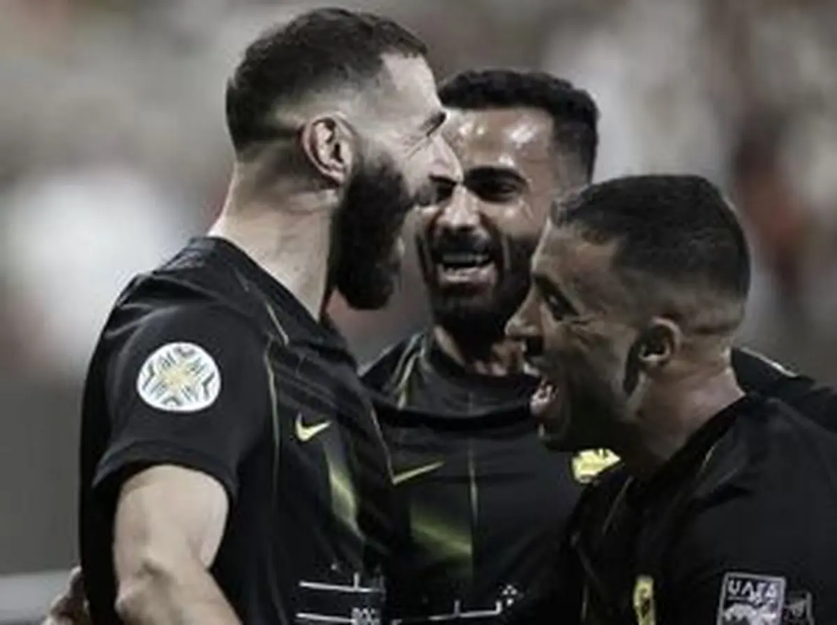 دبل بنزما باعث توقف الاتحاد مقابل التعاون شد!