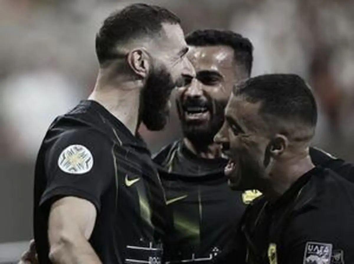 دبل بنزما باعث توقف الاتحاد مقابل التعاون شد!