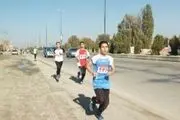 قهرمانی همدان در مسابقات دوی صحرانوردی 