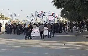 تظاهرات ضد آمریکایی در شهرهای عراق