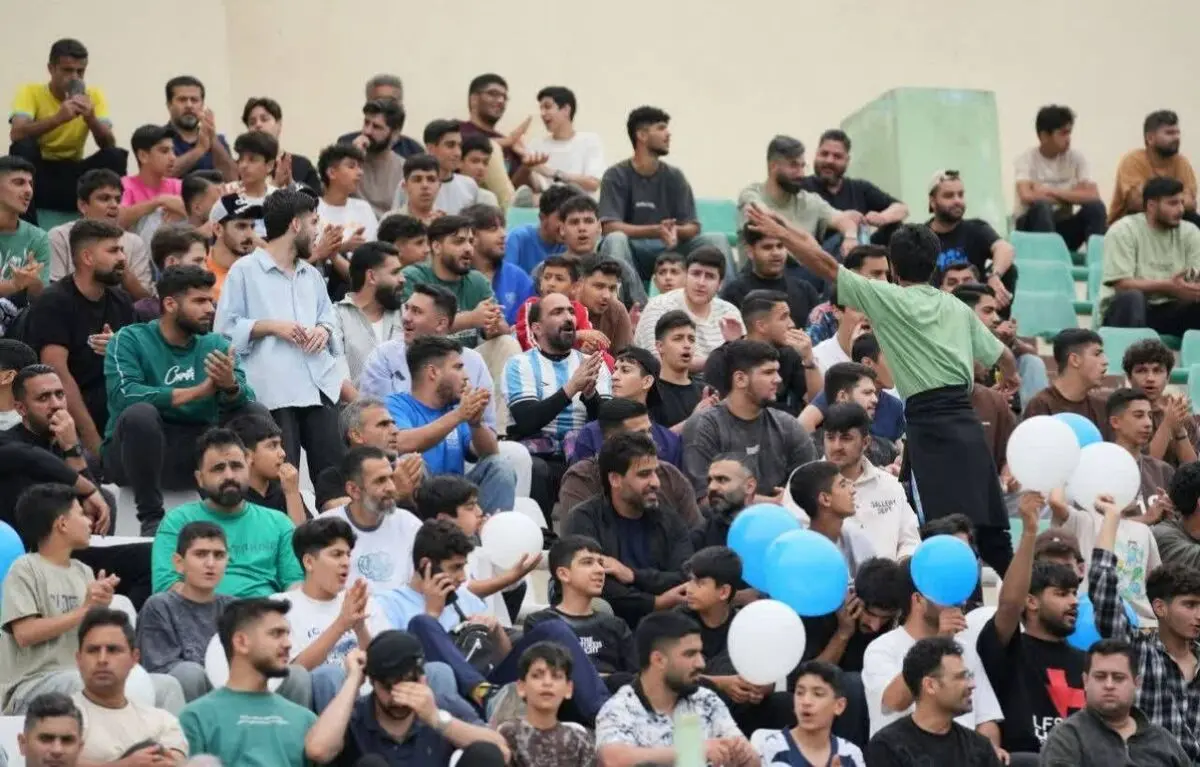 شور و حال در بابل؛ هواداران پس از سال‌ها ورزشگاه را پر کردند