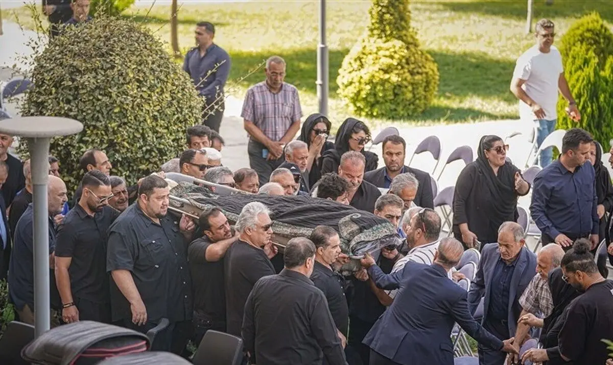 پیکر پهلوان سوخته سرایی تشیع شد