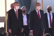 اردوغان به قبرس شمالی سفر کرد