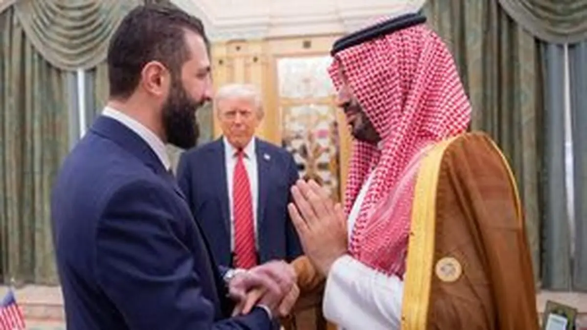 عربستان پاسخ خوش رقصی جولانی را با این هدیه داد +فیلم