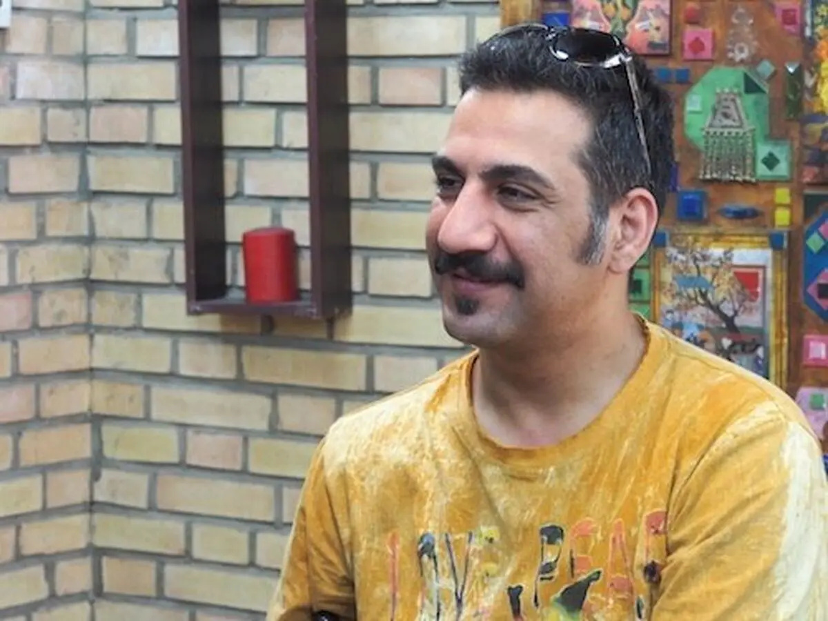 گریم جذاب محمد نادری در «تازه وارد» +عکس