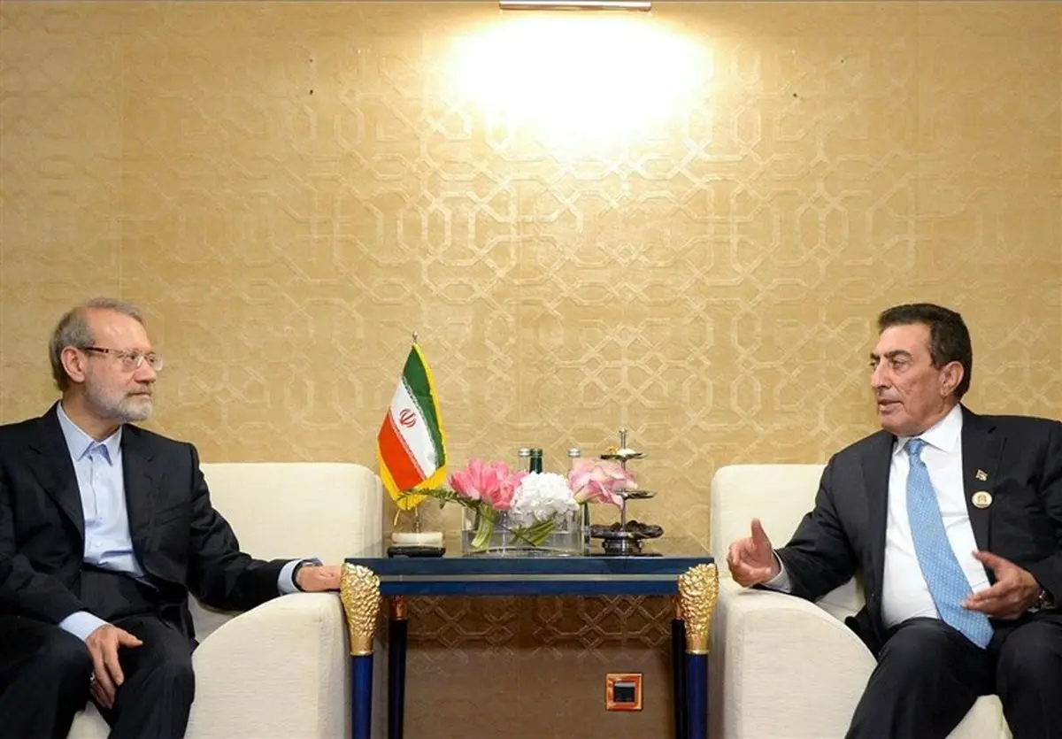 لاریجانی: مسئله فلسطین نباید مورد غفلت کشورهای اسلامی قرار گیرد