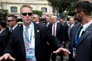 تصاویری از ماموران سرویس مخفی ترامپ 
