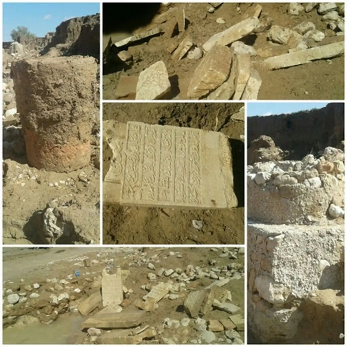 قبرستان هشتصدساله سر از خاک برداشت