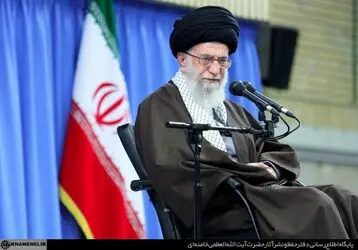 دیدار معلمان با رهبری