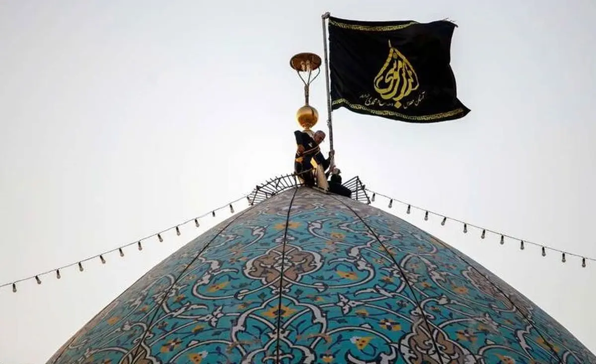 حرم شاهچراغ (ع) سیاهپوش شد/ تصاویر