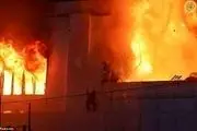 حلبی آباد سئول در آتش! +فیلم