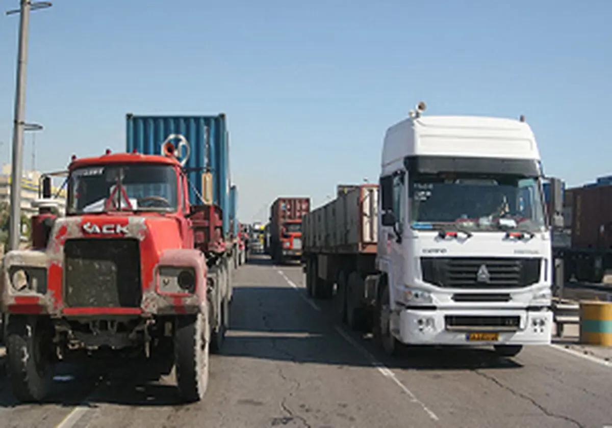 طرح نوسازی ناوگان باری کشور کلید خورد