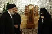 حکم خادمی به پدر و همسر شهید حججی اعطا شد
